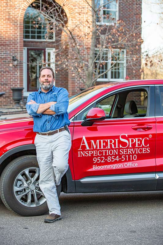 Mark Slotvig, Nationally Certified Inspector for AmeriSpec Home Inspection of Bloomington